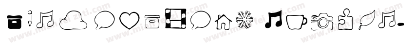 SymbolsFont Medium字体转换